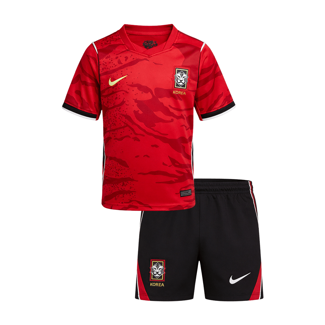 Zuid-Korea Thuisshirt Kit - Wereldbeker 2026 Rood