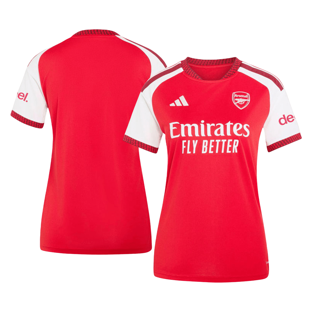 Femme Arsenal Domicile Maillot 2026/27 Rouge