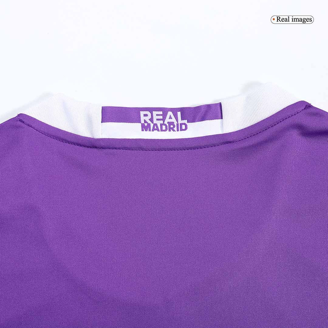 KROOS #8 Retro Real Madrid Extérieur Maillot Manches Longues 2016/17