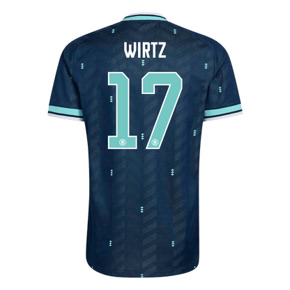 WIRTZ #17 Allemagne Extérieur Maillot - Coupe du Monde 2026 Bleu marine Joueur