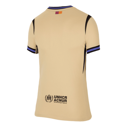 Femme Barcelone Extérieur Maillot 2025/26 Jaune