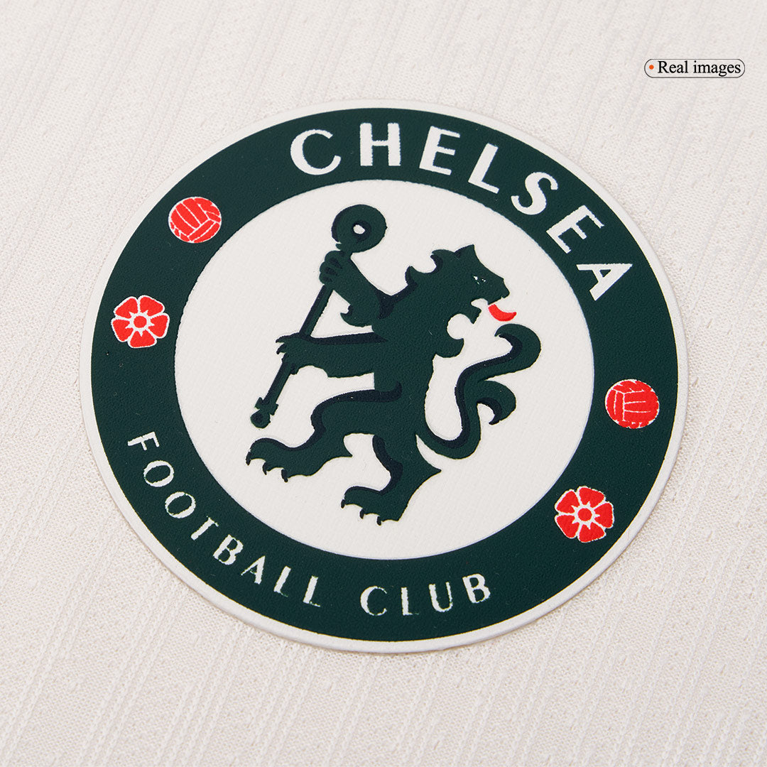 NETO #7 Chelsea Extérieur Maillot 2025/26 Blanc Authentique