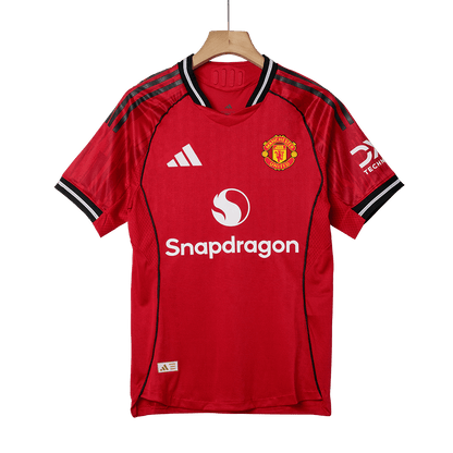 B.FERNANDES #8 Manchester United Domicile Maillot 2025/26 Authentique