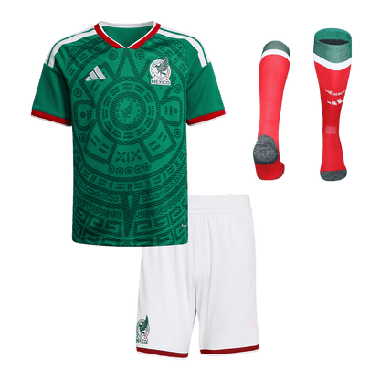 Mexique Domicile Maillot Kit 2025/26 Enfant Vert