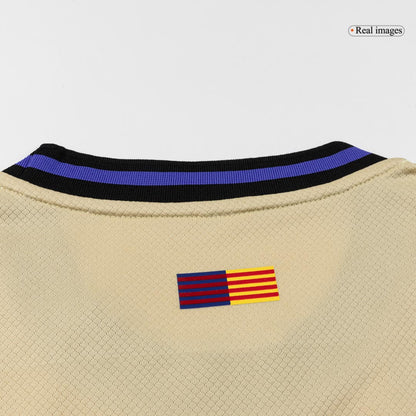 Femme Barcelone Extérieur Maillot 2025/26 Jaune