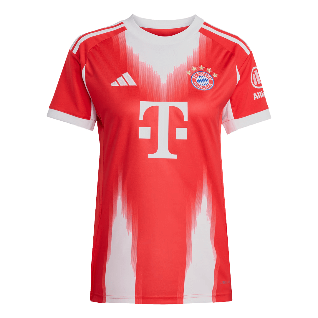 Vrouw München Thuis Thuisshirt 2025/26 Rood