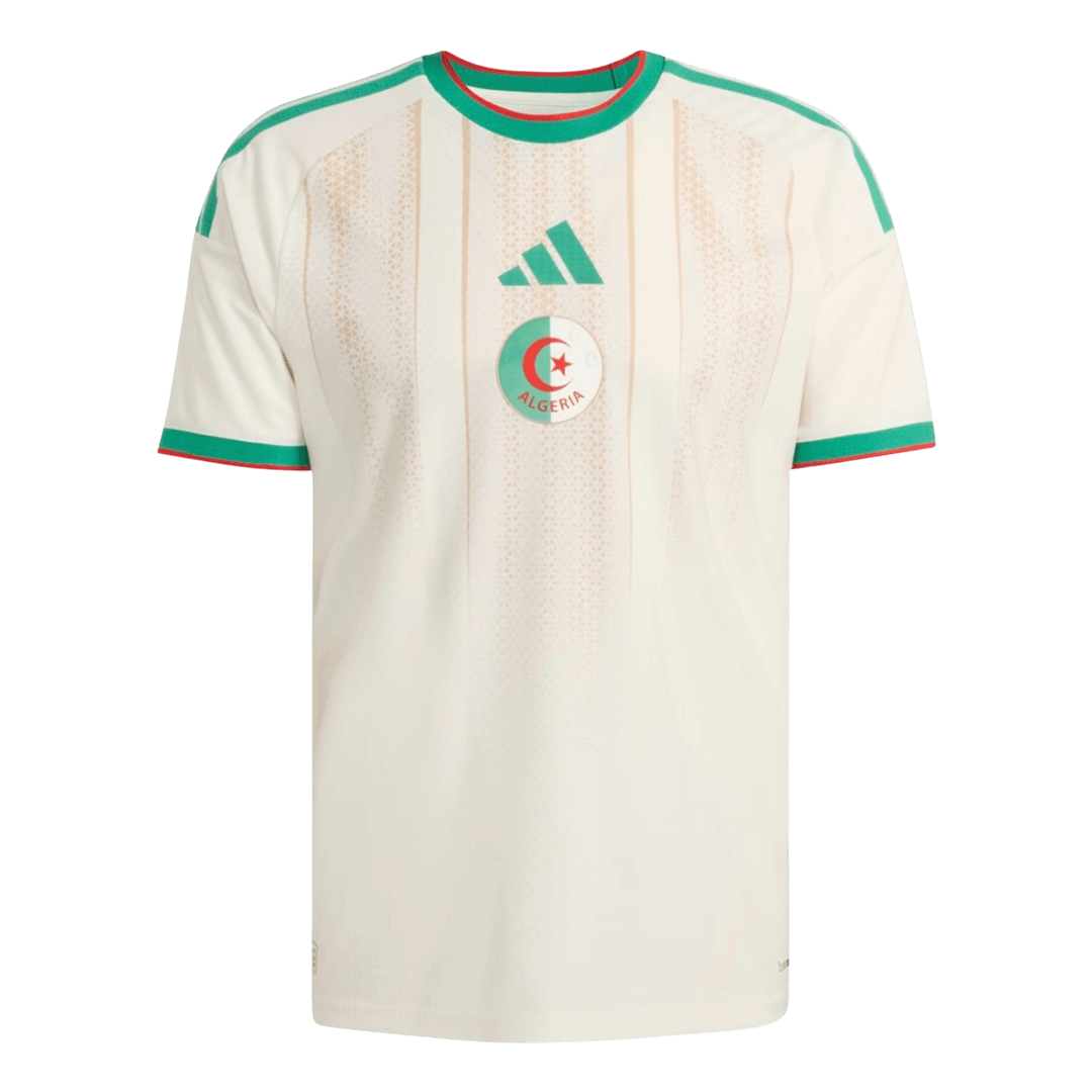 Algérie Domicile Maillot - Coupe du Monde 2026 Blanc Joueur