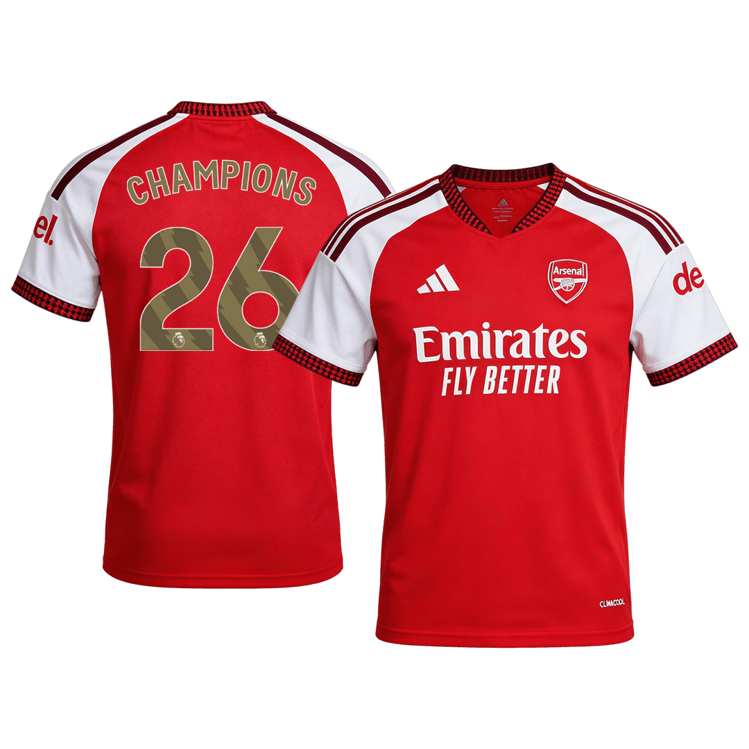 CHAMPIONS #26 Arsenal Domicile Maillot 2026/27 Rouge