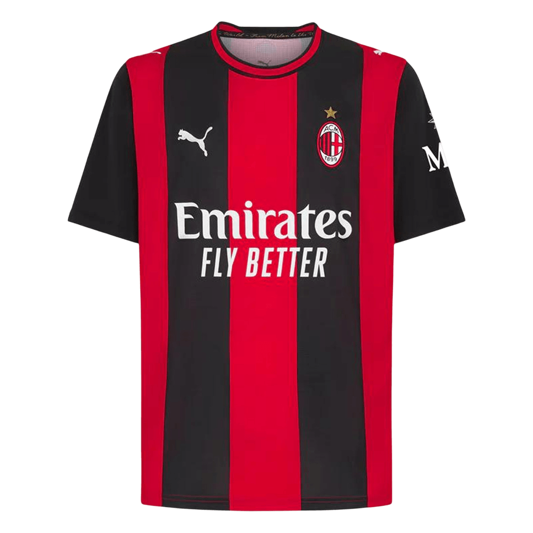 AC Milan Domicile Maillot 2026/27 Rouge&Noir Grande Taille