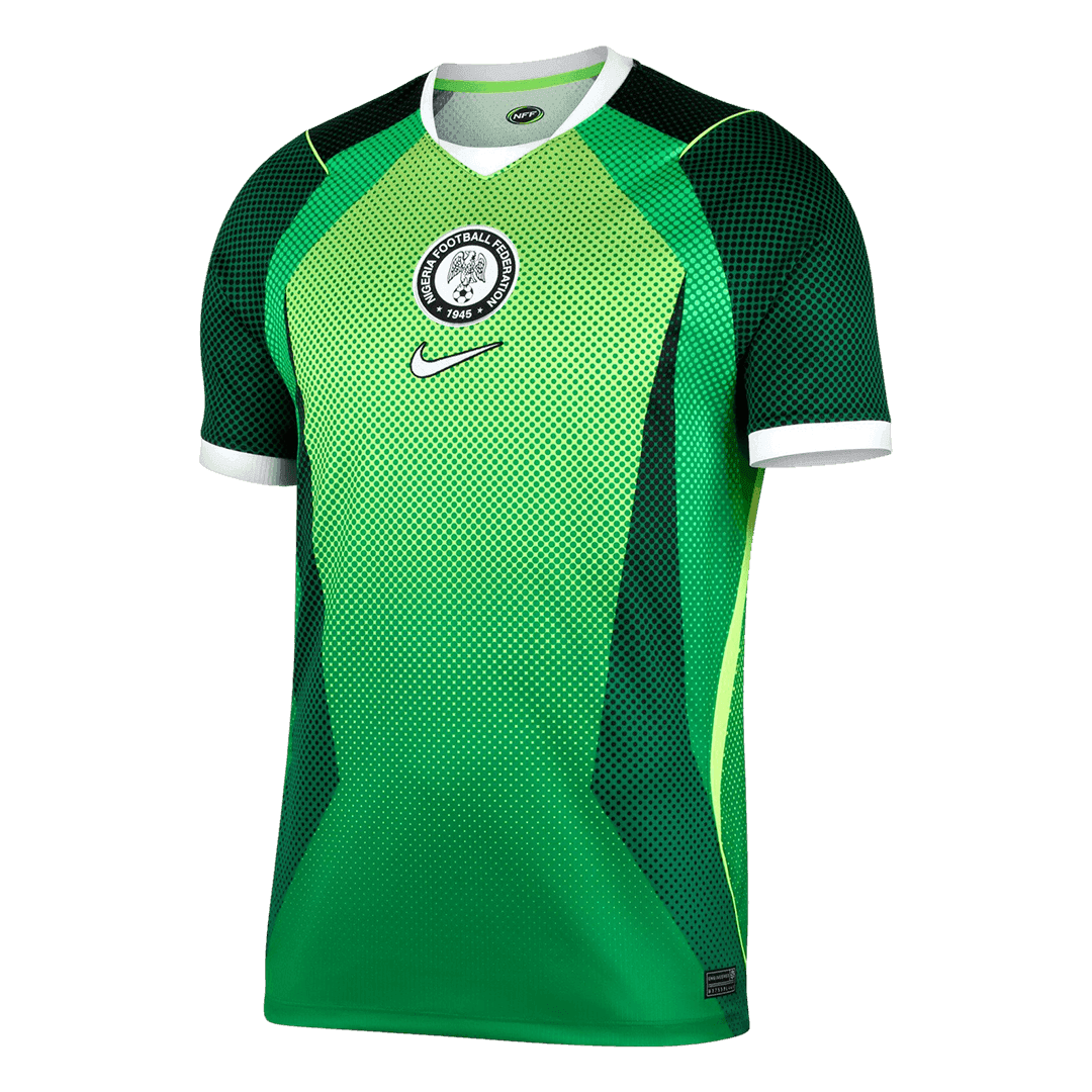 Nigeria Domicile Maillot - Coupe du Monde 2026 Vert Joueur