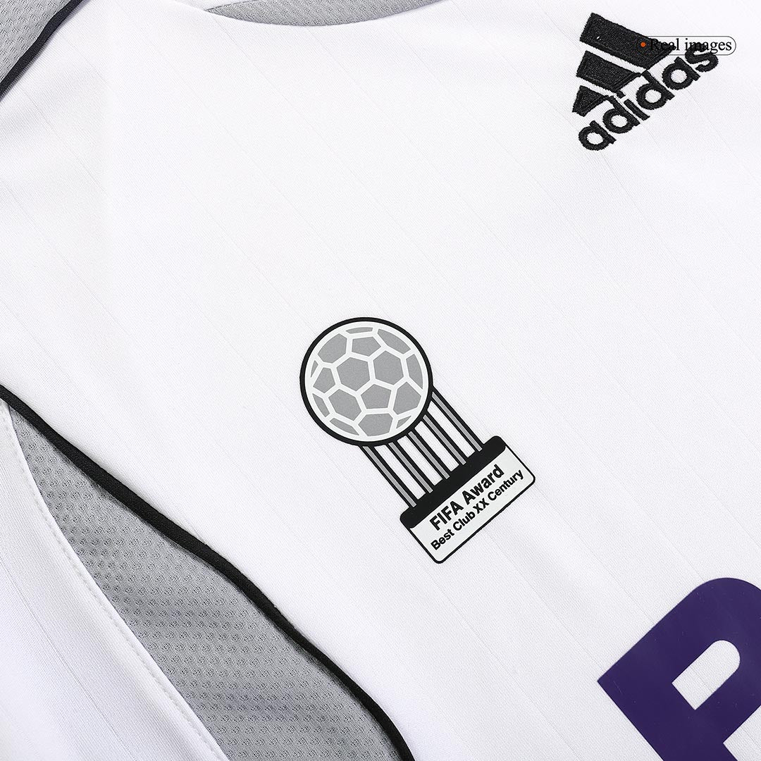 SERGIO RAMOS #4 Retro Real Madrid Thuisshirt 2006/07