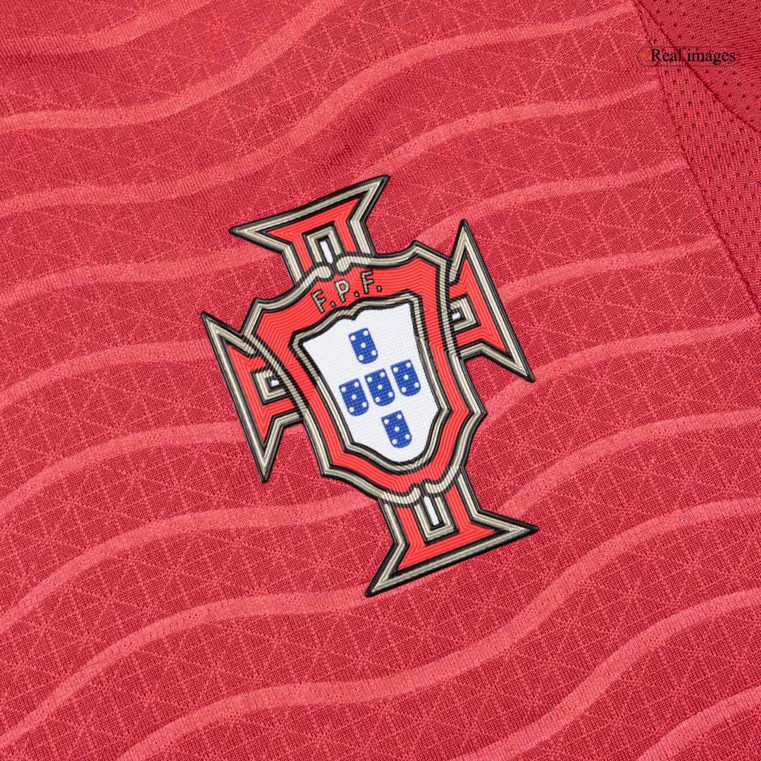 B.FERNANDES #8 Portugal Domicile Maillot - Coupe du Monde 2026 Rouge Joueur
