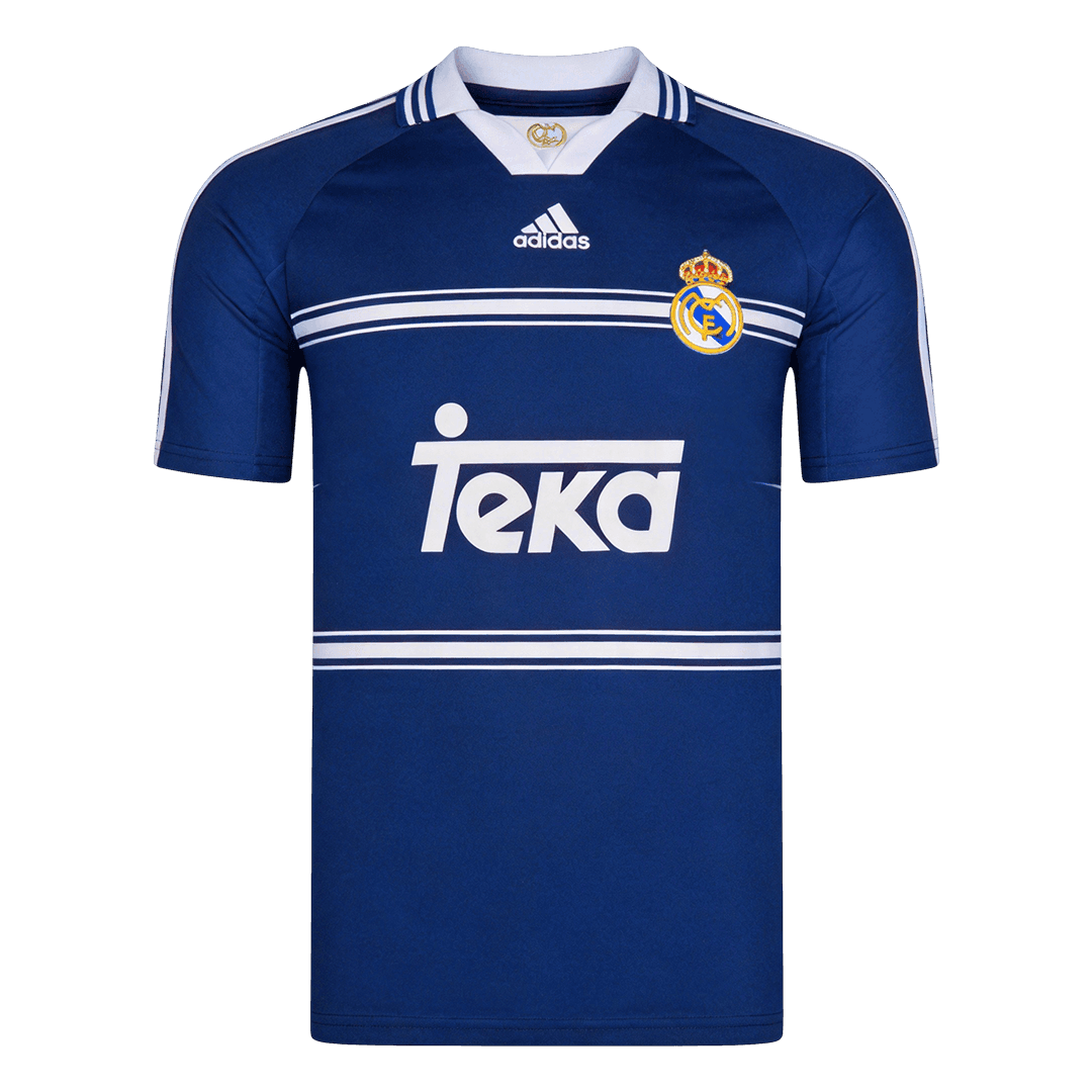 Retro Real Madrid Uitshirt 1998/99 Marineblauw