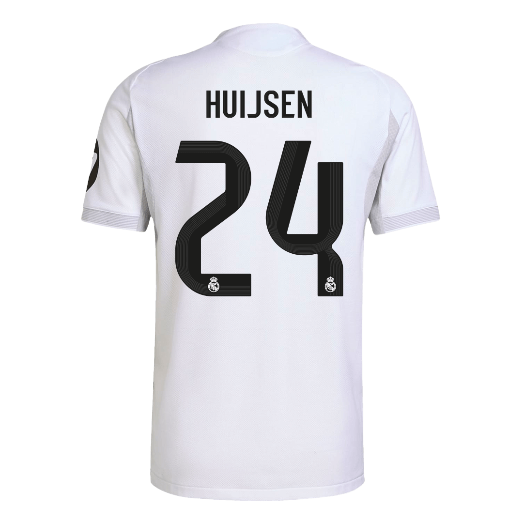 HUIJSEN #24 Real Madrid Thuisshirt 2025/26 Authentiek
