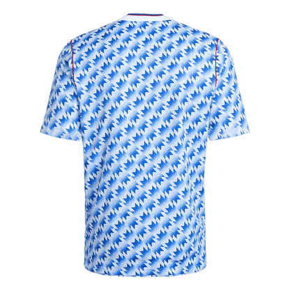 Retro Manchester United Uitshirt 1990/92 Blauw