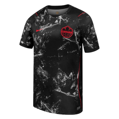 Canada Extérieur Maillot - Coupe du Monde 2026 Noir Grande Taille
