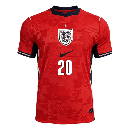 PALMER #20 Engeland Uitshirt - WK 2026 Rood Speler