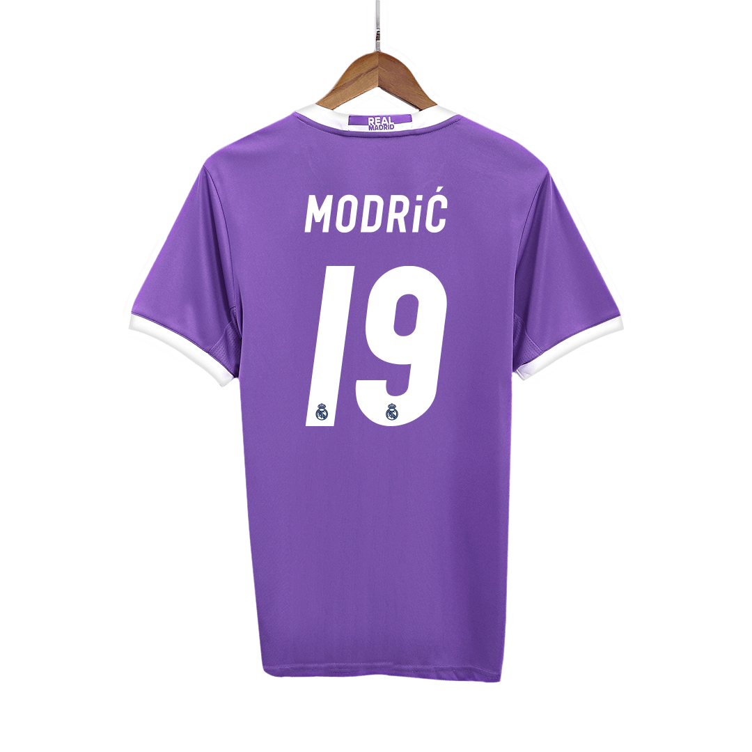 MODRIĆ #19 Retro Real Madrid Uit Thuisshirt 2016/17