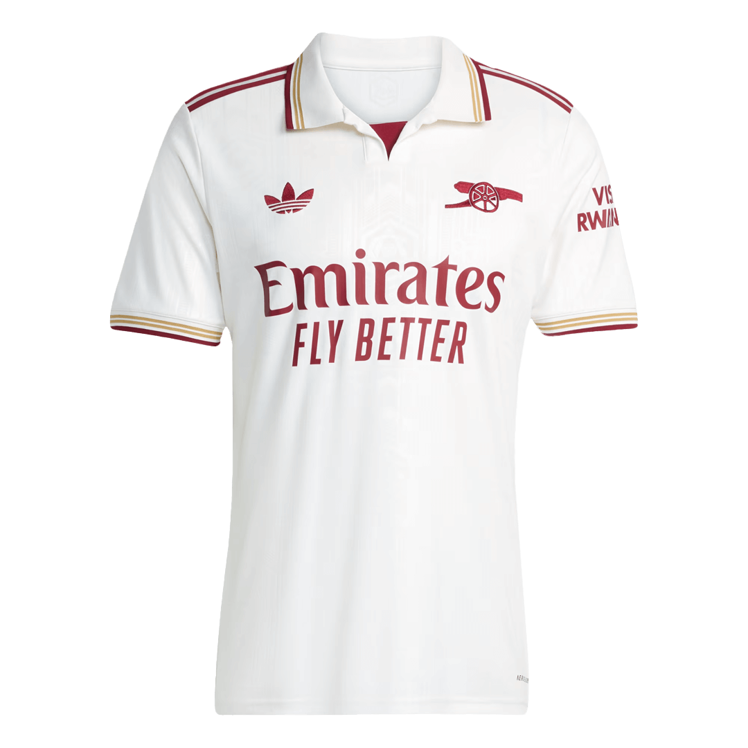 HAVERTZ #29 Arsenal Third Maillot 2025/26 Blanc
