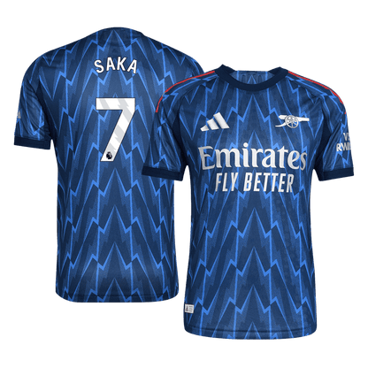 SAKA #7 Inter Miami CF Uit Thuisshirt 2025/26 Blauw Authentiek