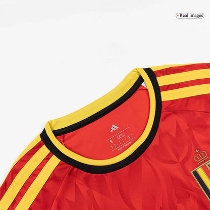 Femme Belgique Domicile Maillot - Coupe du Monde 2026 Rouge