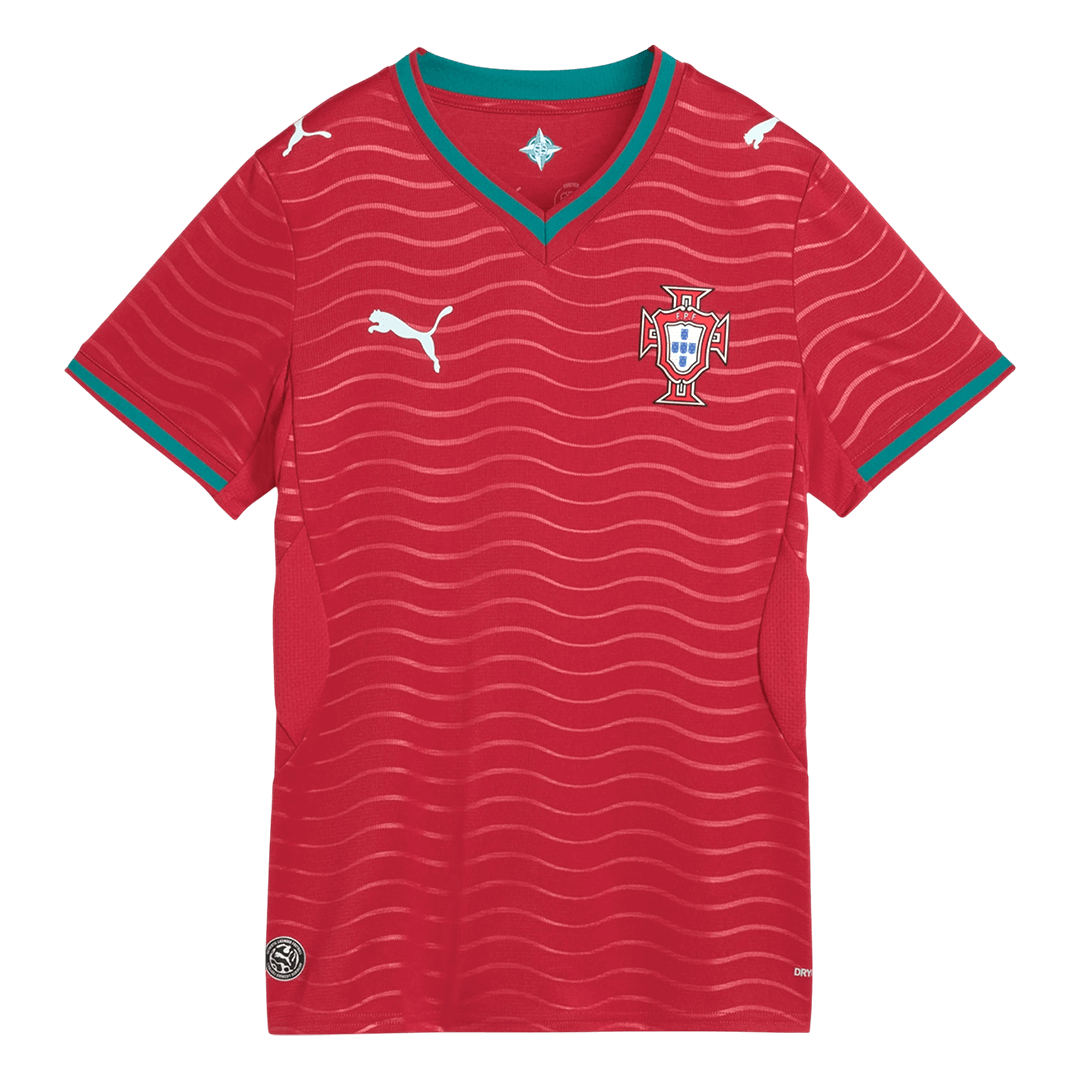 Femme Portugal Domicile Maillot - Coupe du Monde 2026 Rouge