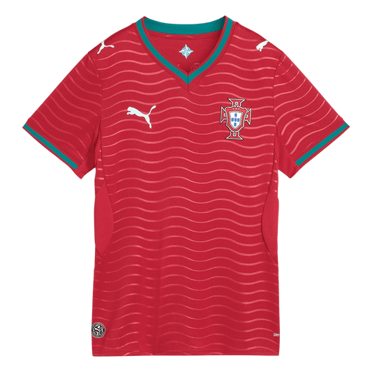 Femme Portugal Domicile Maillot - Coupe du Monde 2026 Rouge