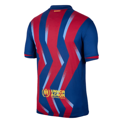 Barcelona Vierde Shirt 2025/26 Rood&Blauw
