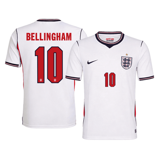 BELLINGHAM #10 Angleterre Domicile Maillot - Coupe du Monde 2026 Blanc
