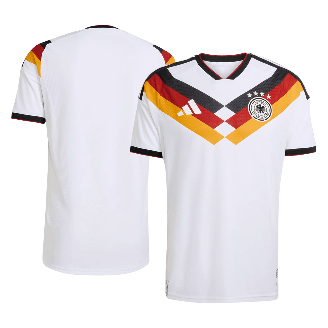 Allemagne Domicile Maillot Coupe du Monde 2026 Blanc Joueur