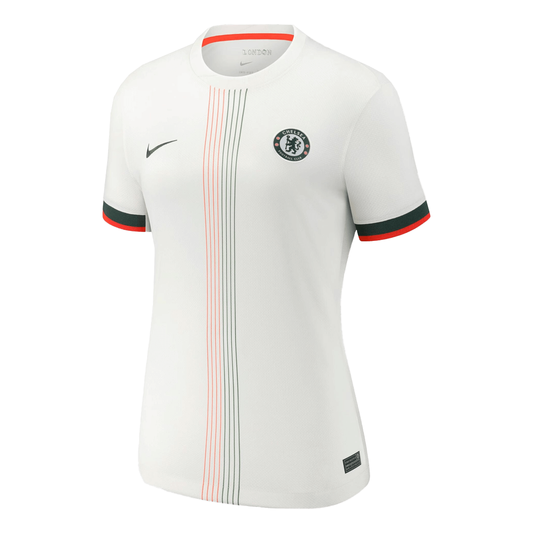Femme Chelsea Extérieur Maillot 2025/26 Blanc