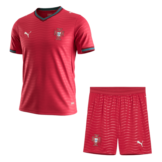 Portugal Domicile Maillot Kit - Coupe du Monde 2026 Rouge