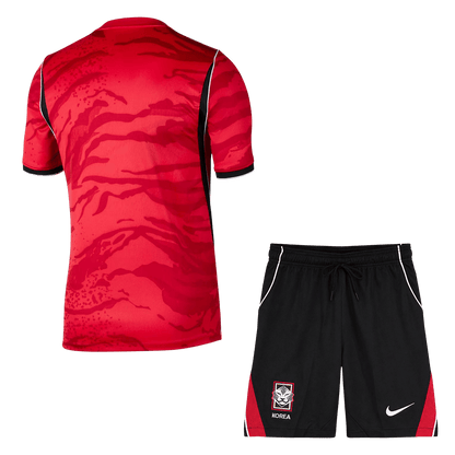 Corée du Sud Domicile Maillot Kit - Coupe du Monde 2026 Rouge&Noir