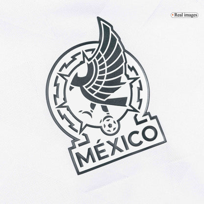 S.GIMENEZ #11 Mexique Extérieur Maillot - Coupe du Monde 2026 Blanc Joueur
