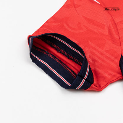 Angleterre Extérieur Maillot Kit - Coupe du Monde 2026 Enfant Rouge