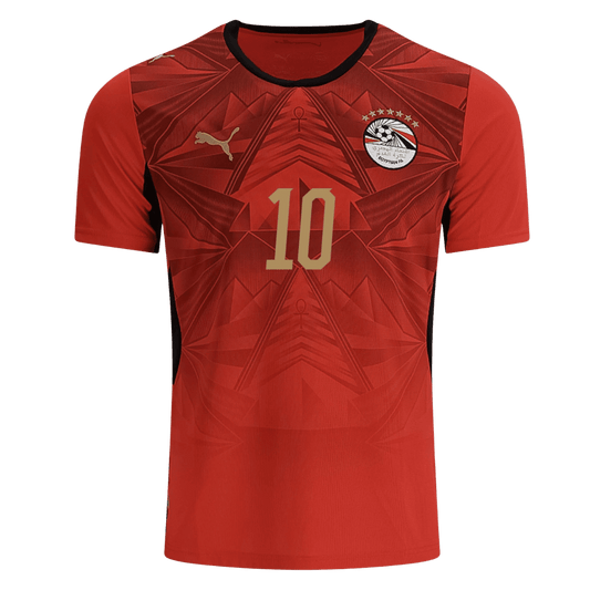 M.SALAH #10 Egypte Domicile Maillot - Coupe du Monde 2026 Rouge