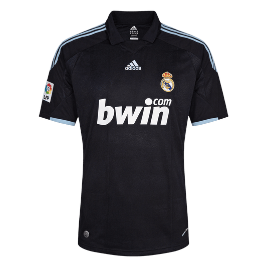 Retro Real Madrid Extérieur Maillot 2009/10 Noir