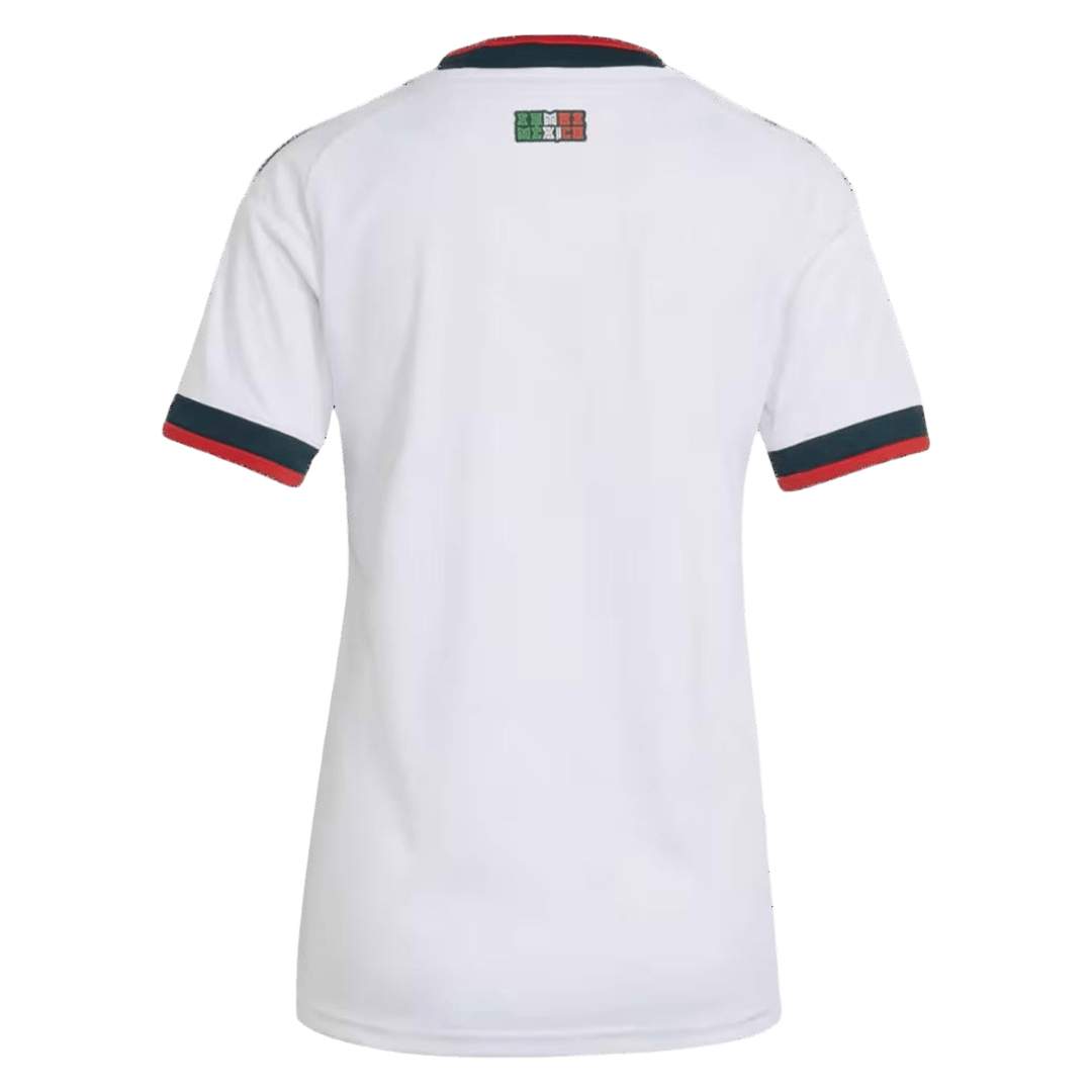 Femme Mexique Extérieur Maillot - Coupe du Monde 2026 Blanc