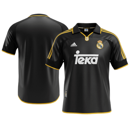 Retro Real Madrid Uitshirt 1999/01 Zwart