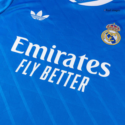 VINI JR. #7 Real Madrid Third Maillot 2025/26 Bleu