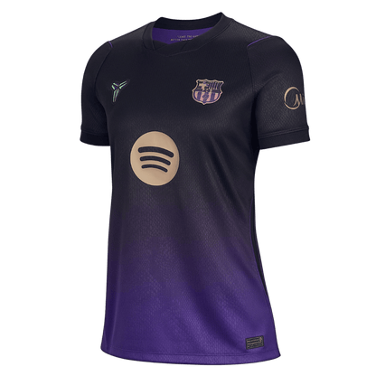 Femme Barcelone Extérieur Maillot 2026/27 Black/Purple