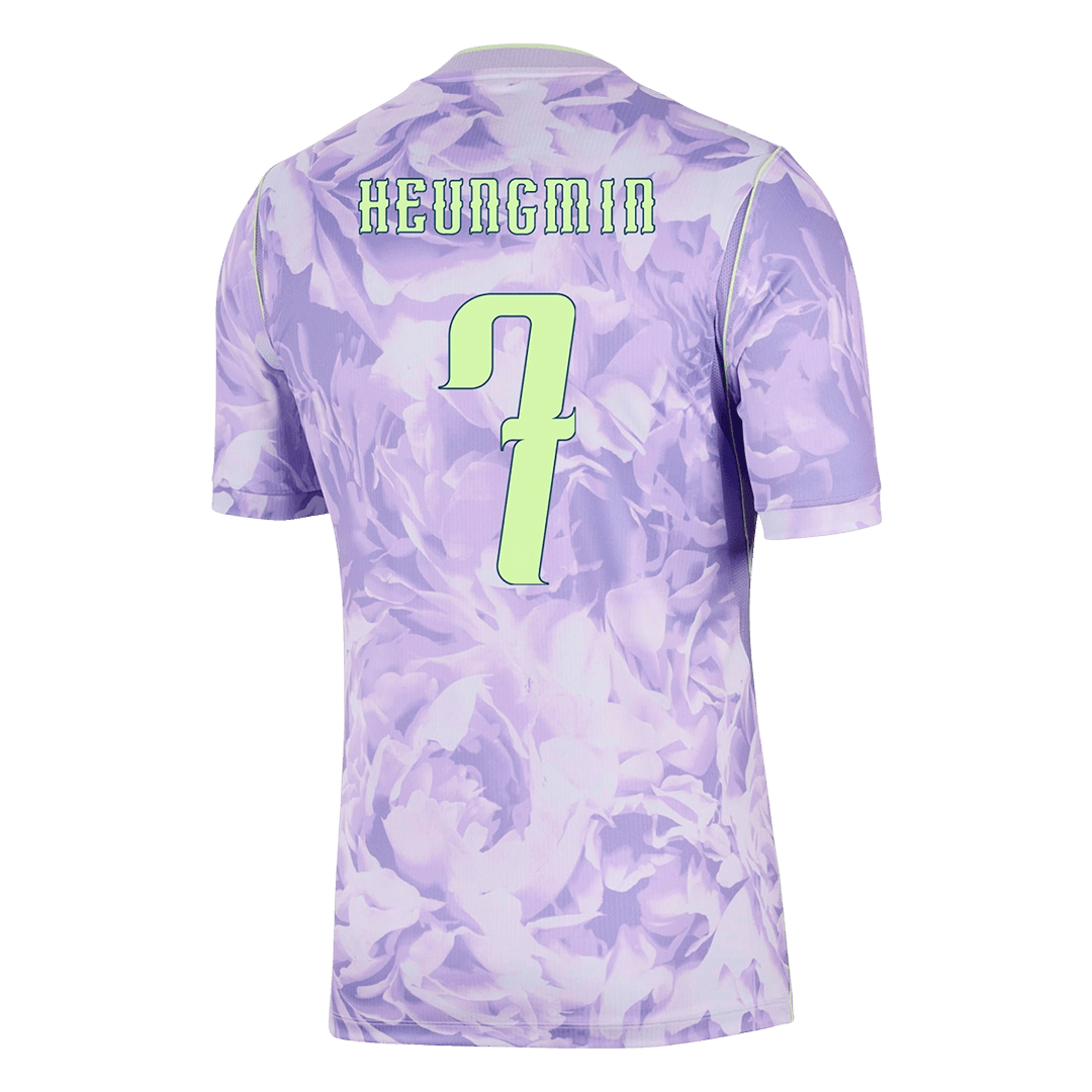 HEUNGMIN #7 Corée du Sud Extérieur Maillot - Coupe du Monde 2026 Violet