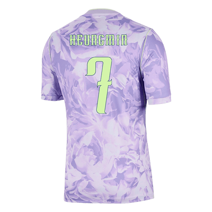 HEUNGMIN #7 Corée du Sud Extérieur Maillot - Coupe du Monde 2026 Violet