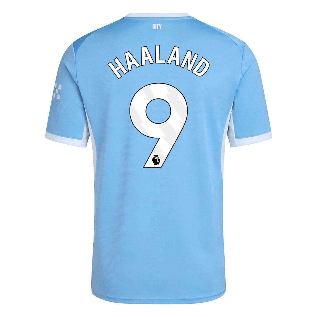 HAALAND #9 Manchester City Domicile Maillot 2026/27 Bleu