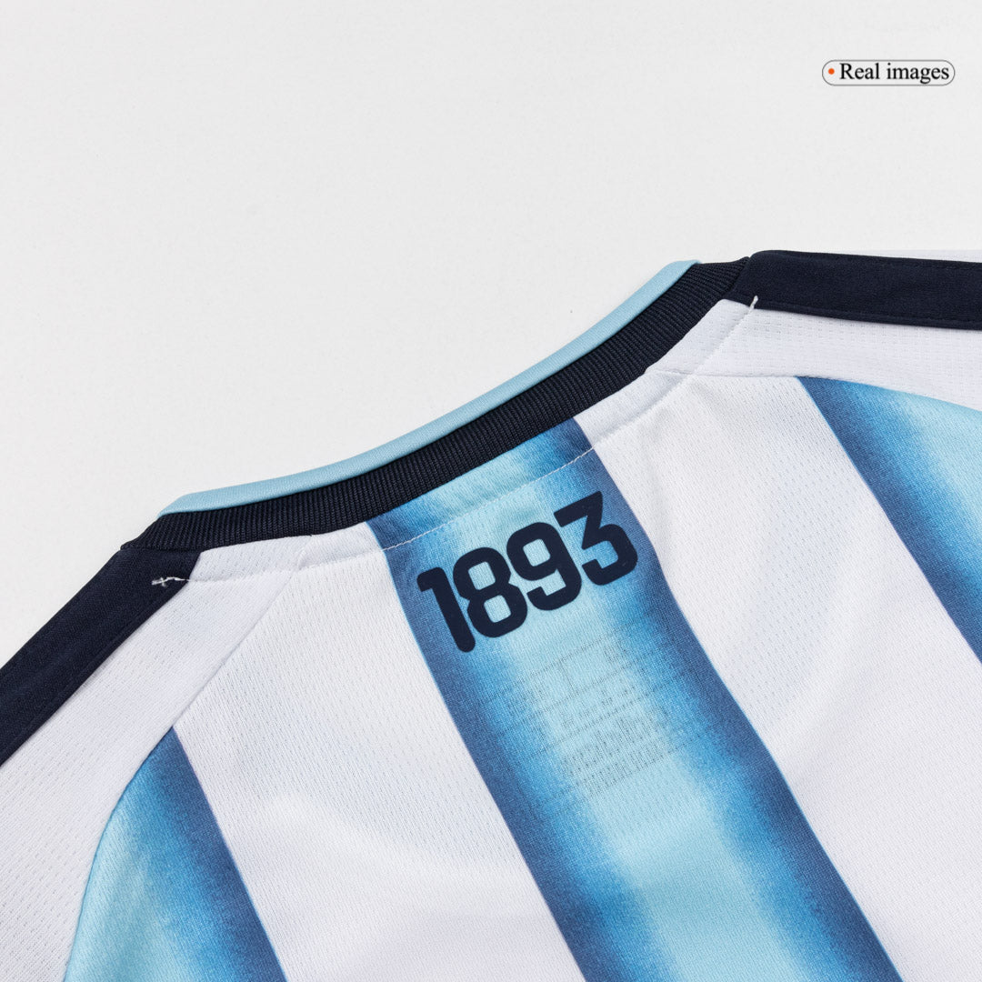 Kids J.ÁLVAREZ #9 Argentine Domicile Maillot Kit - Coupe du Monde 2026 Blue&White - Super
