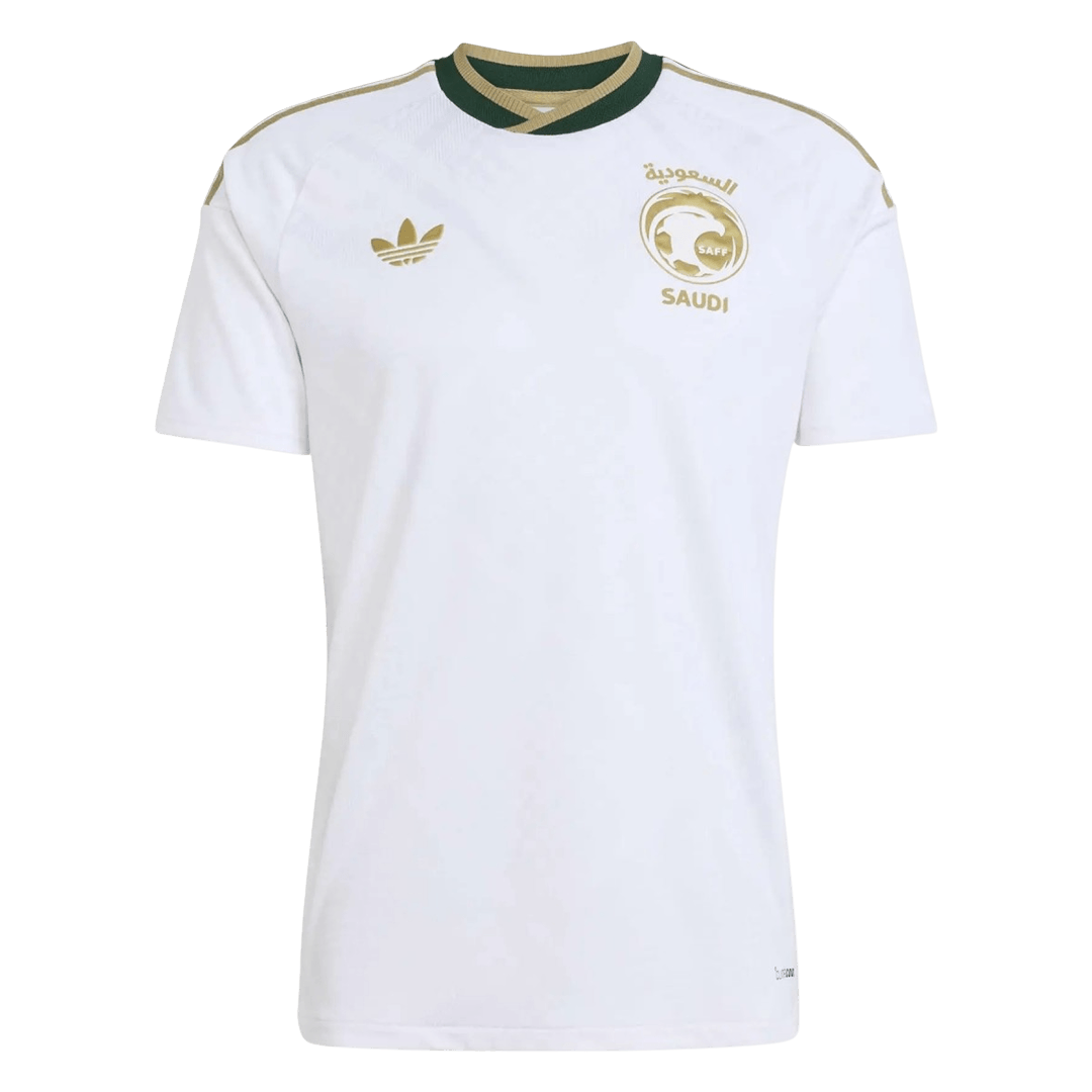 Arabie Saoudite Extérieur Maillot - Coupe du Monde 2026 Blanc Joueur