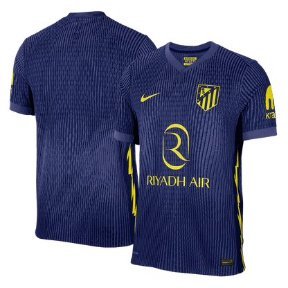 Atlético Uitshirt 2025/26 Marineblauw Authentiek