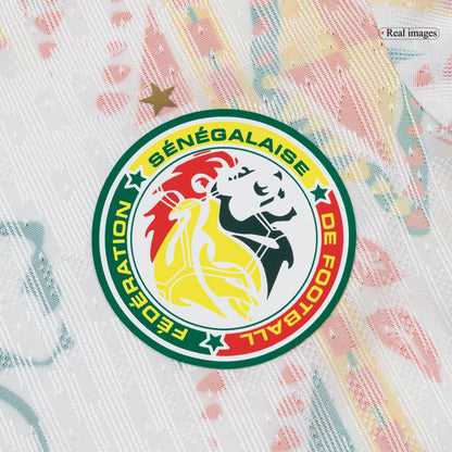 Senegal Domicile Maillot Coupe du Monde 2026 Blanc Joueur