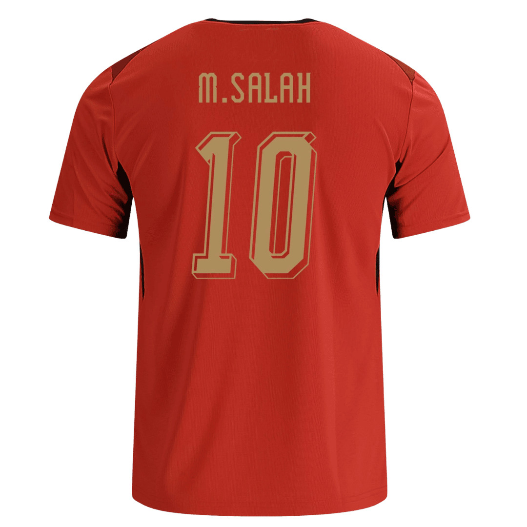 M.SALAH #10 Egypte Domicile Maillot - Coupe du Monde 2026 Rouge