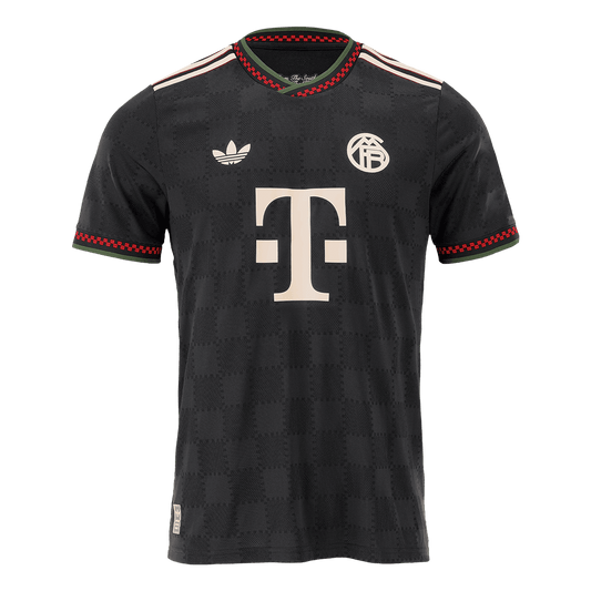 Munich Third Maillot 2025/26 Noir Joueur